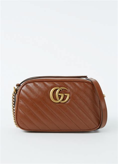 gucci marmont bruin